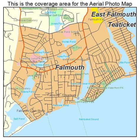 Falmouth ma map