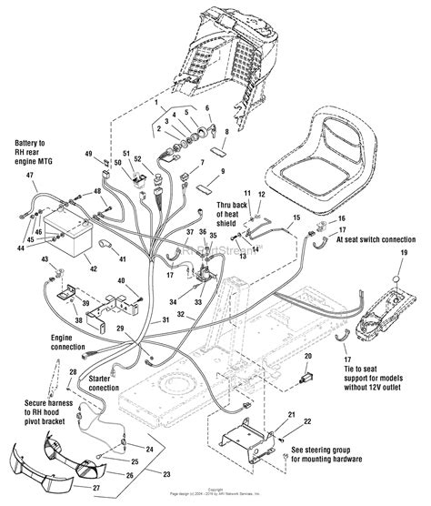 Craftsman 42 Riding Mower Wiring Diagram - Esquilo.io