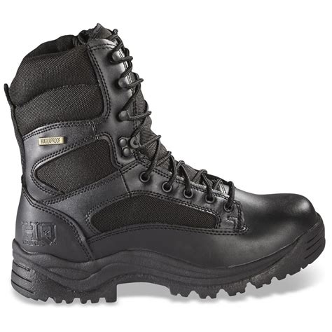 HQ ISSUE Men's Waterproof Side Zip Tactical Boots - 292023, Combat & Tactical Boots at Sportsman ...