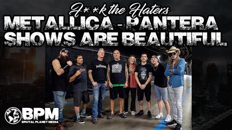 Metallica & Pantera Shows Are a Beautiful Thing - YouTube