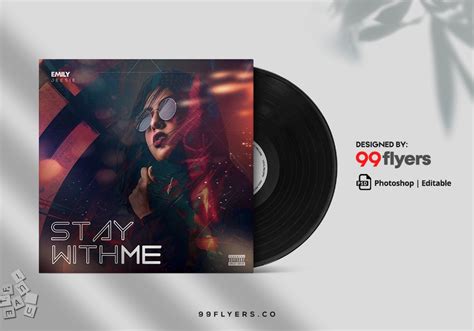 Mixtape CD Cover Free PSD Template - 99Flyers