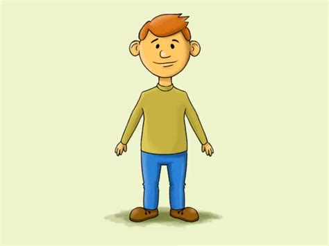 How to Draw a Cartoon Man: 15 Steps (with Pictures) - wikiHow