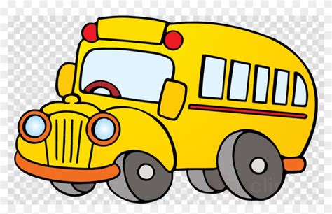 Cartoon Bus Png Clipart School Bus Clip Art - Cartoon Transparent Bus Png, Png Download ...