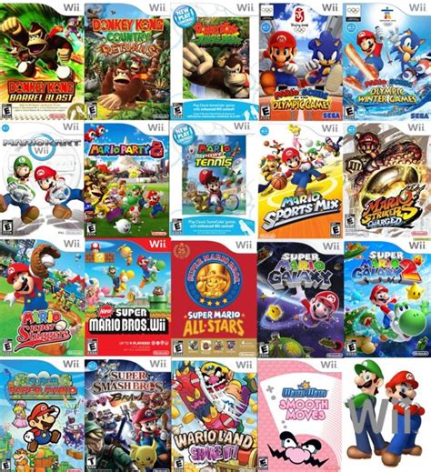 wii games-fun to play wii games at my sister hollys | Wii games, Mario ...