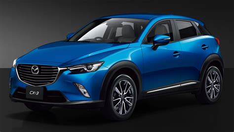 Mazda CX-3 now offered in Ceramic Metallic, Dynamic Blue Mica in ...