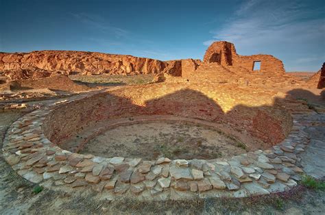 Kiva At Pueblo Del Arroyo, Anasazi Photograph by Witold Skrypczak