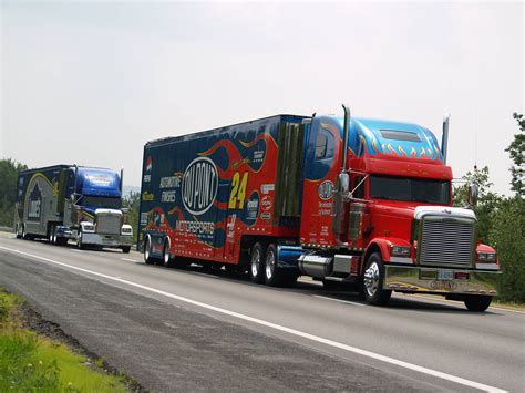 Freightliner, Hauler, NASCAR, Transporter | Race Transporters & Haulers | Pinterest | Rigs