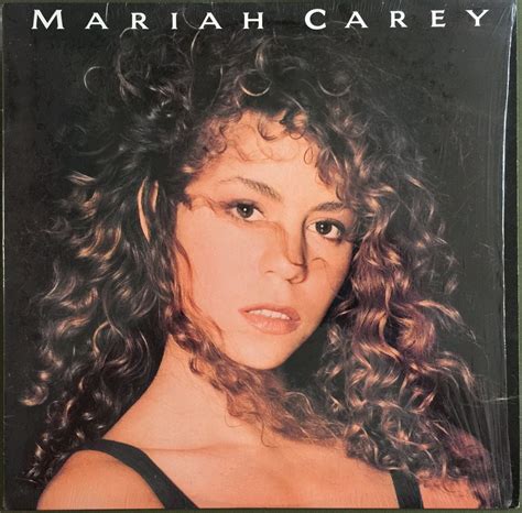 Original '90 Vinyl MARIAH CAREY Self Titled Debut Record Album R&B Pop ...