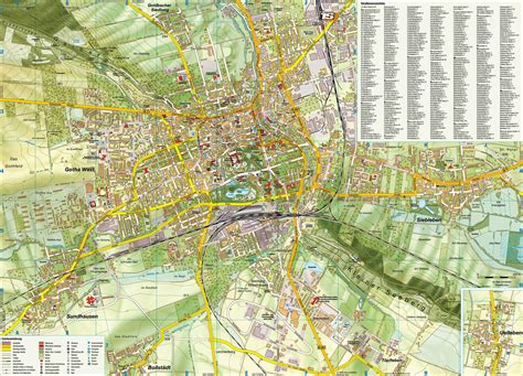 Gotha Map - Gotha Germany • mappery