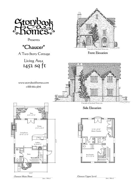 Floor Plans For Storybook Homes