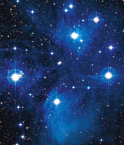 Pleiades Star Cluster Photograph by Mpia-hd, Birkle, Slawik - Pixels