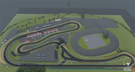 Autódromo do Circuito de Tsukuba Modelo 3D - TurboSquid 1773615