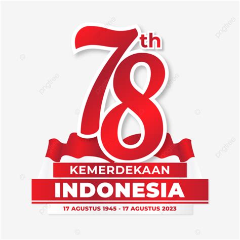 Oficjalne Logo Hut Ri 78 Szczęśliwej Republiki Indonezji 2023, Chata Ri ...