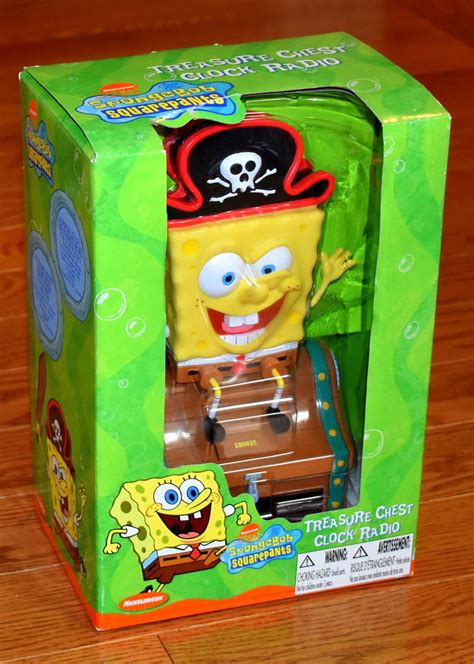 Spongebob Squarepants Novelty Treasure Chest Clock Radio, … | Flickr