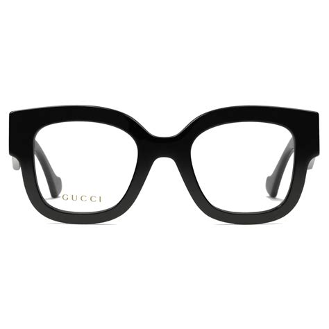 Gucci - Round Frame Optical Glasses - Black - Gucci Eyewear - Avvenice