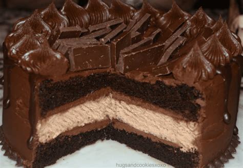 Hershey's Black Out Candy Bar Cake