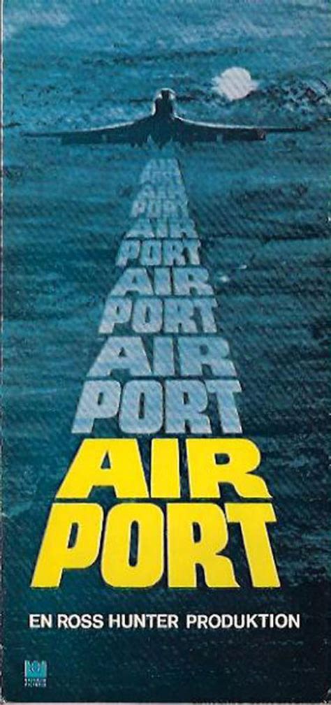 "AIRPORT" MOVIE POSTER - "AIRPORT" MOVIE POSTER