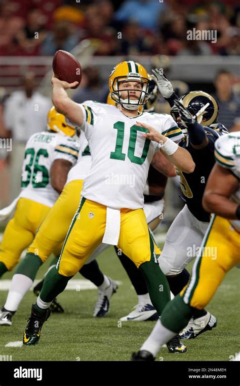 Green Bay Packers quarterback Matt Flynn throws during the fourth ...