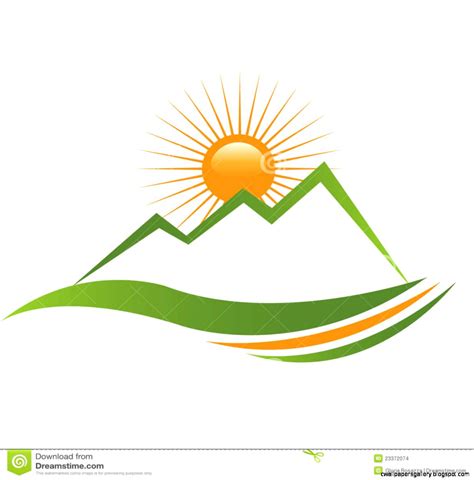 Mountain Sunrise Clipart | Wallpapers Gallery