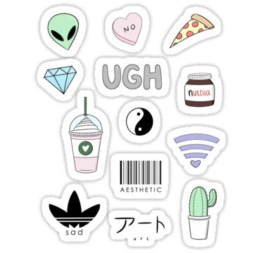 İlgili resim | Aesthetic stickers, Tumblr stickers, Cute stickers