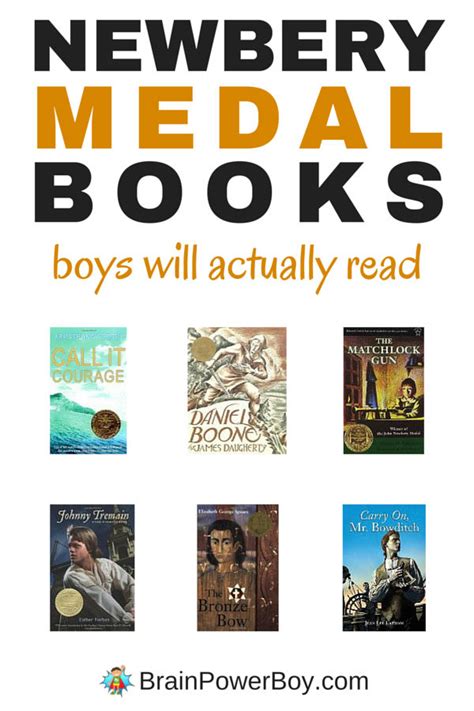 Newbery Medal Winners Boys will Actually Read!