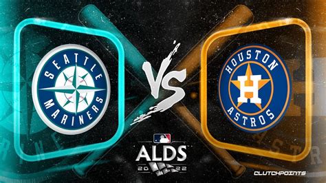 MLB BASEBALL ALDS GAME 2 MARINERS VS ASTROS LIVE *SCOREBOARD*