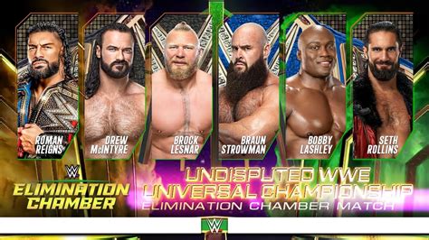 WWE Elimination Chamber 2023 - Early Card [v2] - YouTube