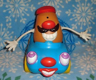 Hasbro Preschool 1983 Mr Potato Head with Rubber Arms 1985 Blue Funny ...