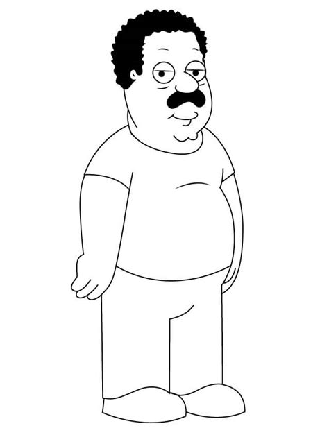 Dibujos de Cleveland Brown Family Guy para Colorear para Colorear ...