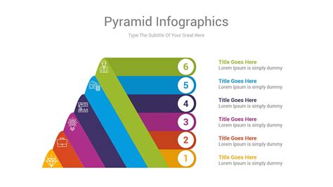 Pyramid Infographics PowerPoint Diagram