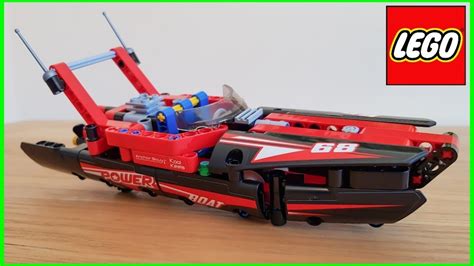 LEGO Technic Power Boat Set- 42089 SPEED BUILD !!! - YouTube