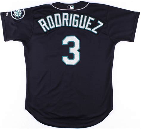 Alex Rodriguez 2000 Seattle Mariners Game-Used Alternate Jersey (Grey Flannel LOA) | Pristine ...