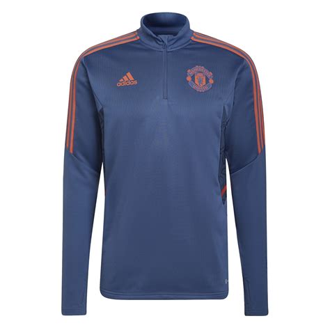 adidas | Manchester United Training Top 2022 2023 Mens | Licensed Short Sleeve T-Shirts ...