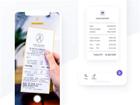 Scan receipt qonto ios app christophe kerebel product designer | Scan app, Scan, App