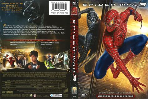 Spider Man 3 Dvd