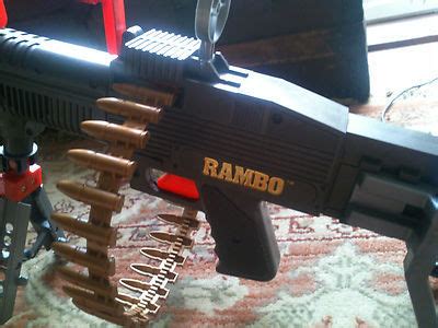 Vintage Toy M60 Rambo Machine Gun Rifle by Arco Retro Rare A-team ...