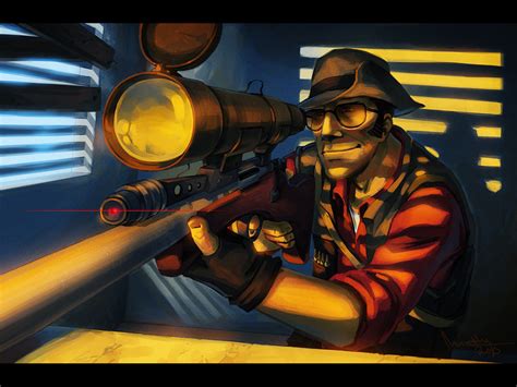 Sniper - fan art : tf2