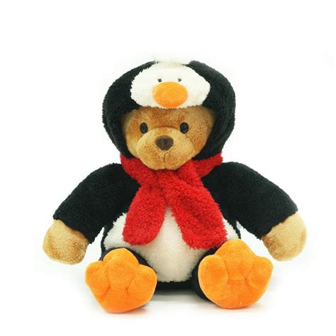 Holiday Time 17" Teddy Dress Up Penguin Costume - Walmart.com - Walmart.com