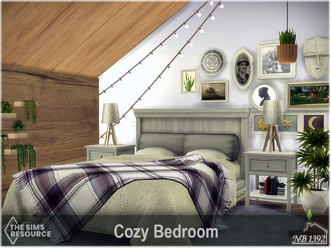 The Sims Resource - Cozy Bedroom (CC only TSR)