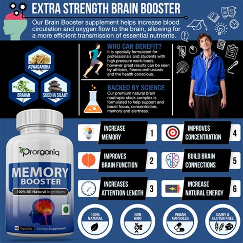 Memory & Focus Booster - 100% Herbal Memory Enhancer Supplement – Prorganiq