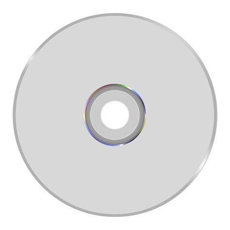 Blank CD or DVD disc 13442199 PNG