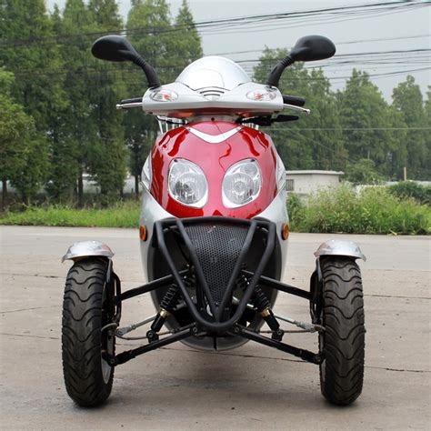 Buy Three-Wheel 50cc Trike Scooter Tricycle California Legal - DF50TKA ...