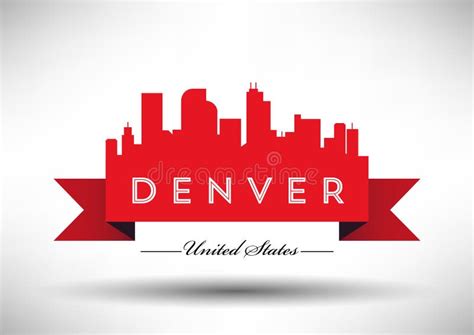 Denver Colorado Logo. Vector And Illustration. Black And White Logo ...