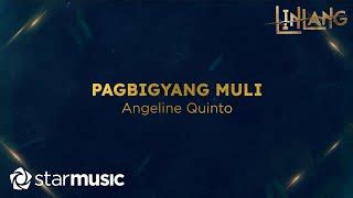 Angeline Quinto - Pagbigyang Muli (Lyrics) | Linlang OST Chords - Chordify