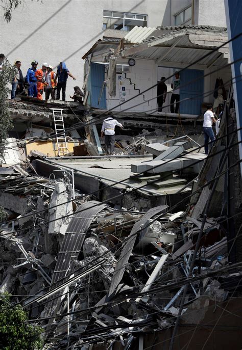 Mexico City earthquake, in photos