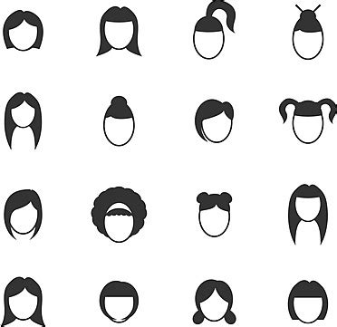 Silhouettes Glamour Long Creative Vector, Glamour, Long, Creative PNG and Vector with ...