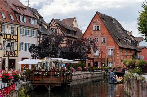 Colmar, Alsace, France, 4 July 2022: Town Capital of Alsatian Wine ...