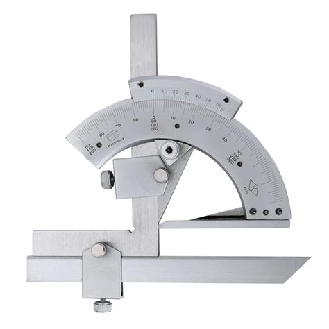 Universal Bevel Protractor 0 320x2 Degree Angle Gauge Tool Inner&Outer angle Precision Measuring ...