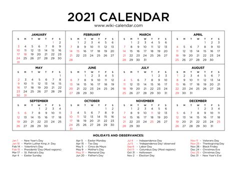 Free 2021 Calendars To Print Printable | Example Calendar Printable