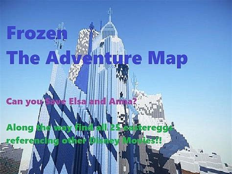 Disney Frozen Adventure Map - 9Minecraft.Net